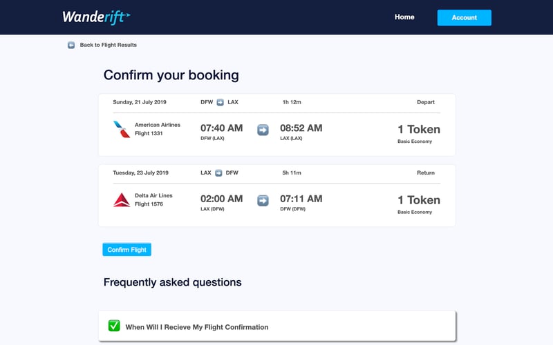 Wanderift - Airline Travel Subscription screenshot 3