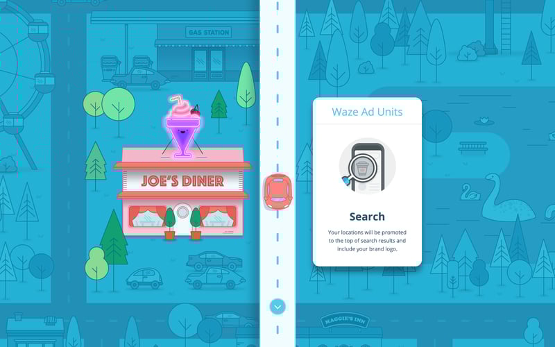 Waze screenshot 2