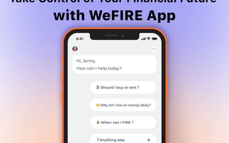 WeFIRE screenshot 1