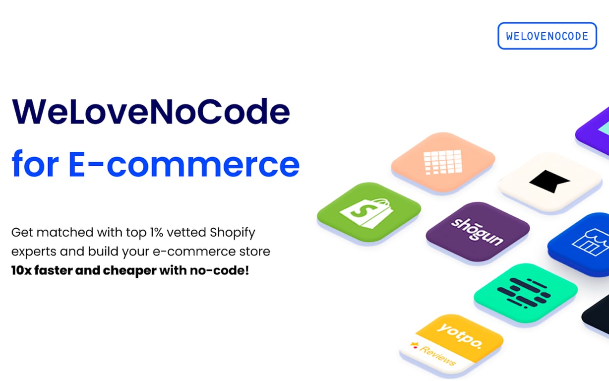 WeLoveNoCode preview