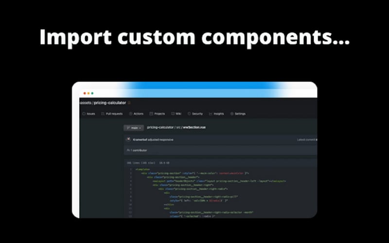 WeWeb.io screenshot 2