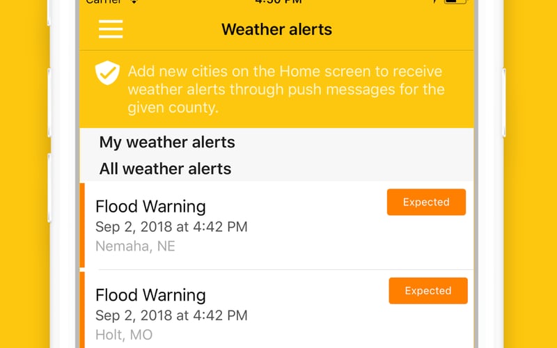 WeatherWheel 2.0 screenshot 1