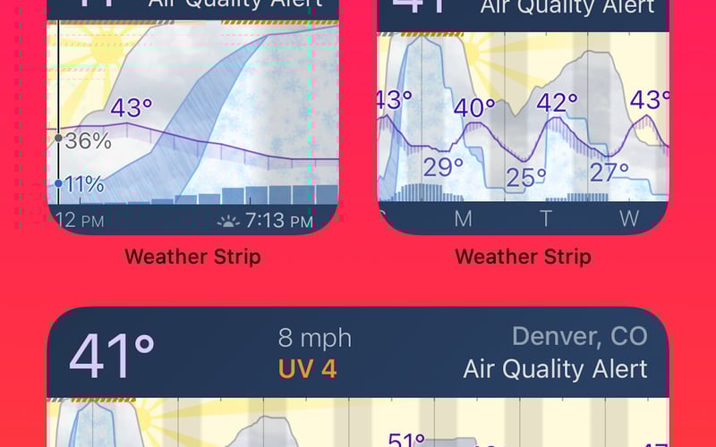 Weather Strip screenshot 3