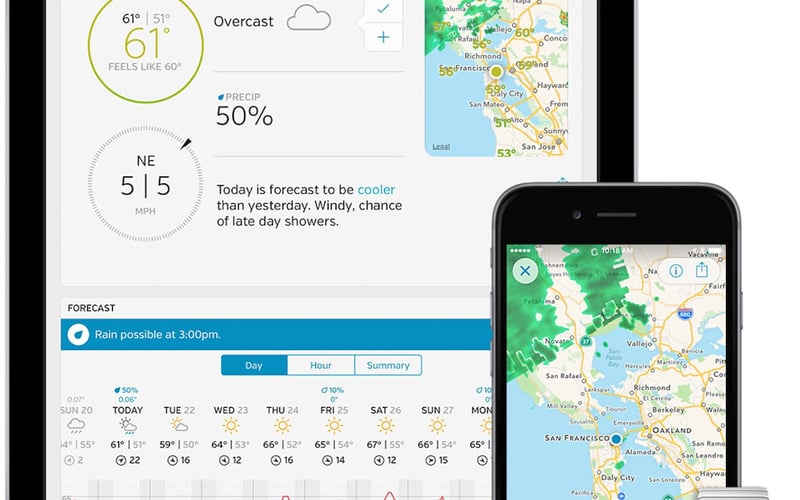 Weather Underground screenshot 1