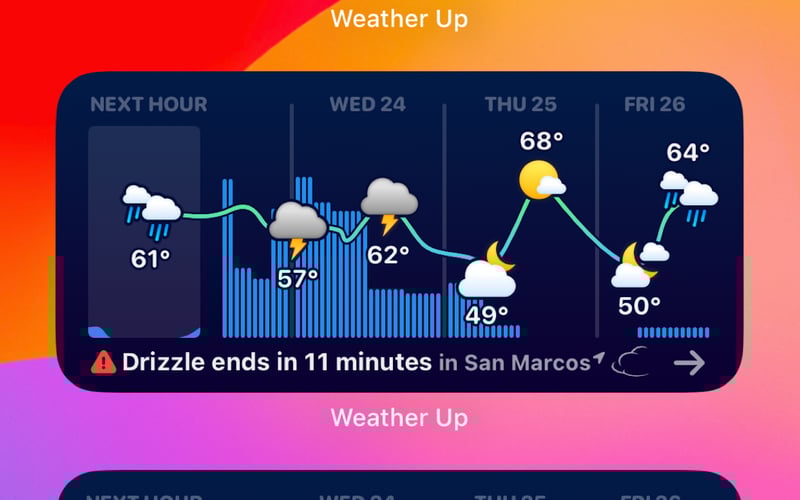 Weather Up screenshot 3