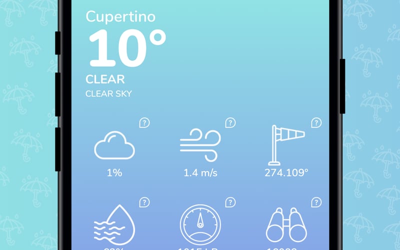 Weather + screenshot 1