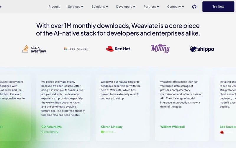 Weaviate screenshot 3