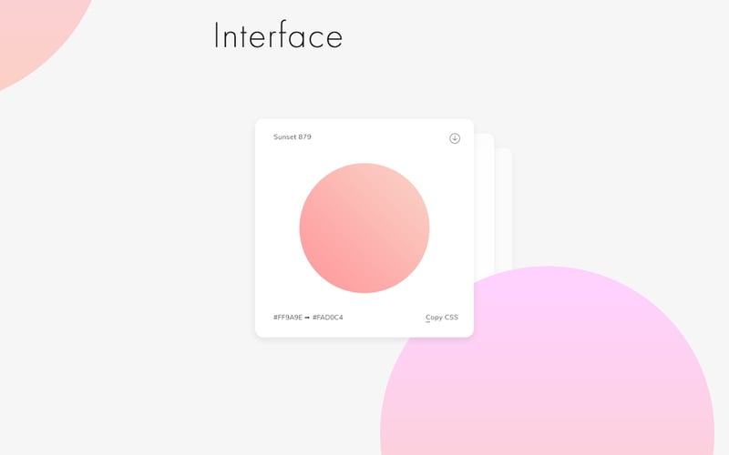 Web Gradients screenshot 2
