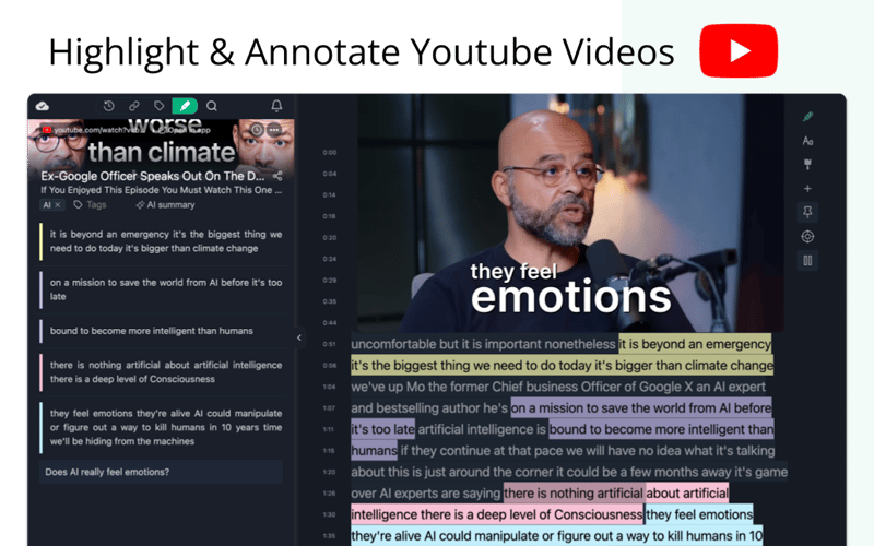 Web & Youtube Highlighter + AI Summary screenshot 2