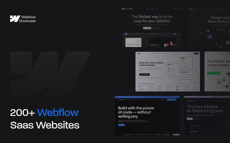 Webflow SaaS Showcase screenshot 2