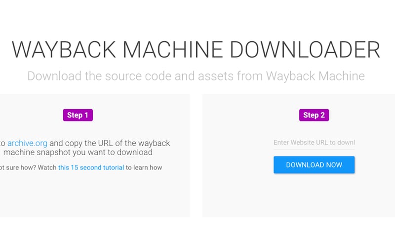 Website Downloader screenshot 1