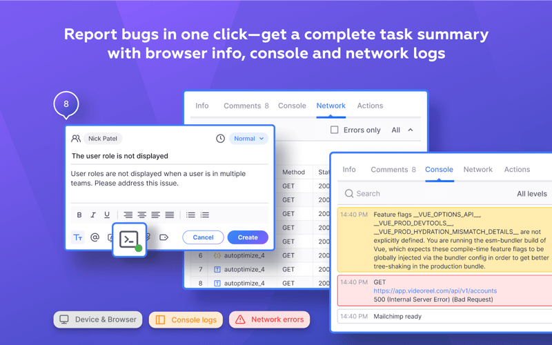 Webvizio screenshot 2
