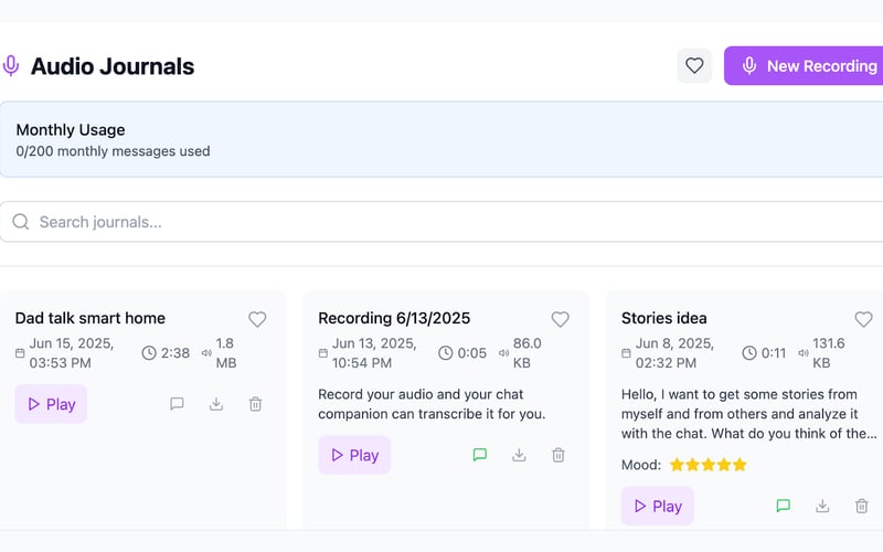 Wellness Companion AI screenshot 3