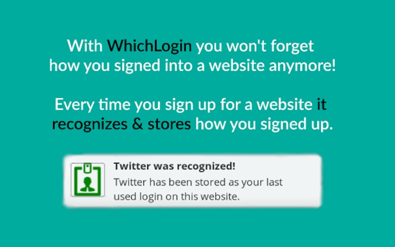 Which Login? screenshot 2