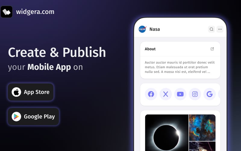 Widgera screenshot 2