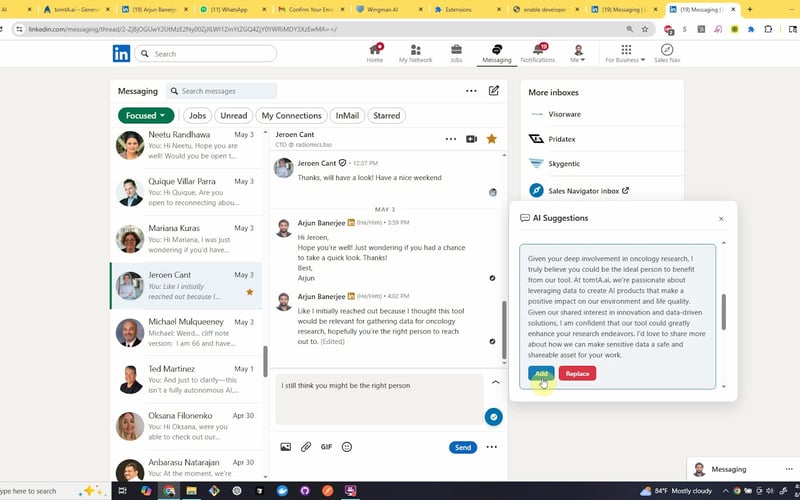 Wingman AI by Skygentic screenshot 2