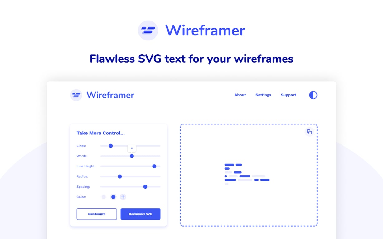 Wireframer preview