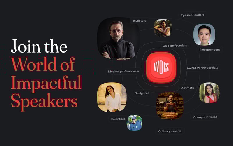 Wois: World of Inspirational Speakers screenshot 1