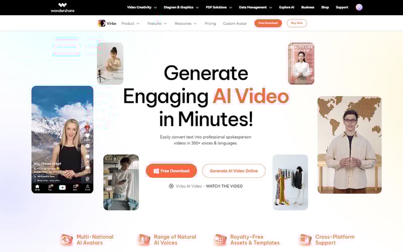 Wondershare Virbo screenshot 1