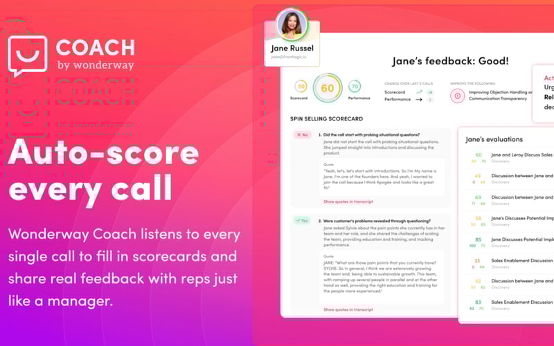 Wonderway COACH screenshot 1