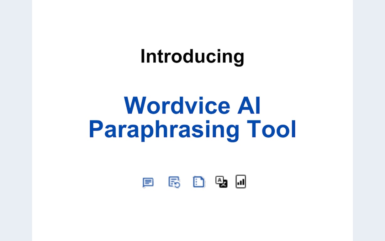 Wordvice AI Writing Assistant preview