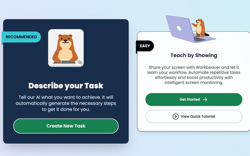 WorkBeaver screenshot 1