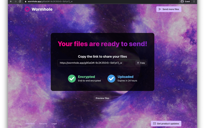 Wormhole screenshot 3