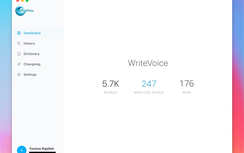 WriteVoice screenshot 2