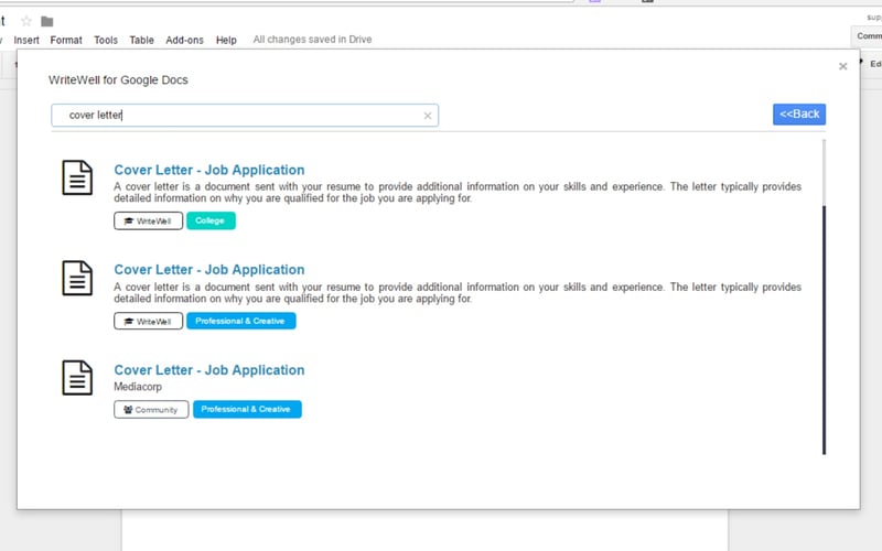 WriteWell screenshot 2