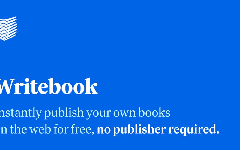 Writebook screenshot 1