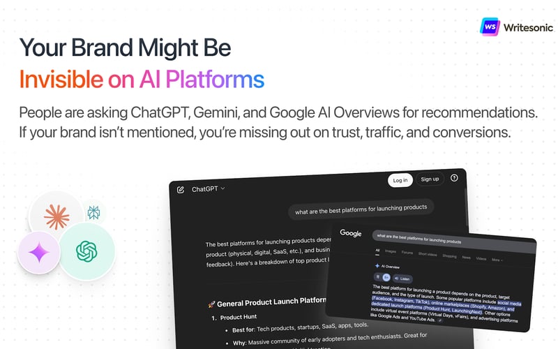 Writesonic screenshot 1