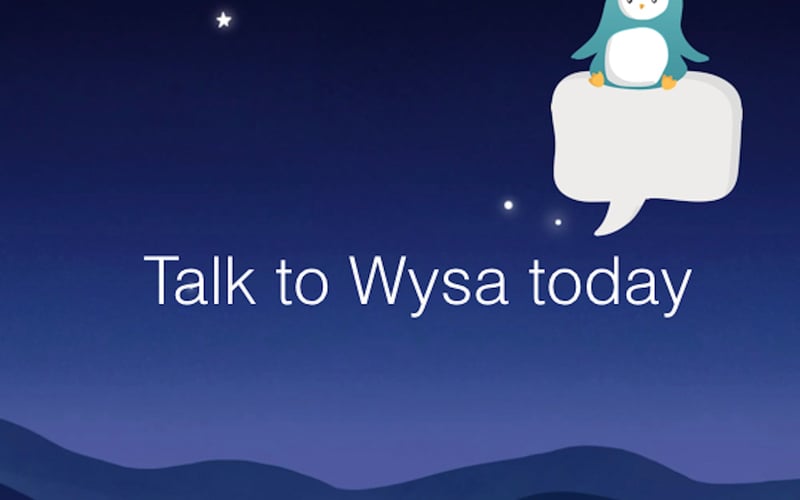 Wysa screenshot 1