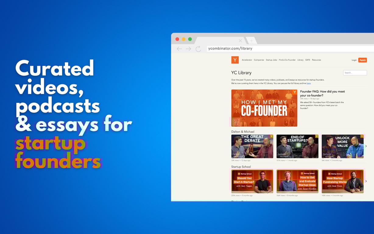 Y Combinator preview