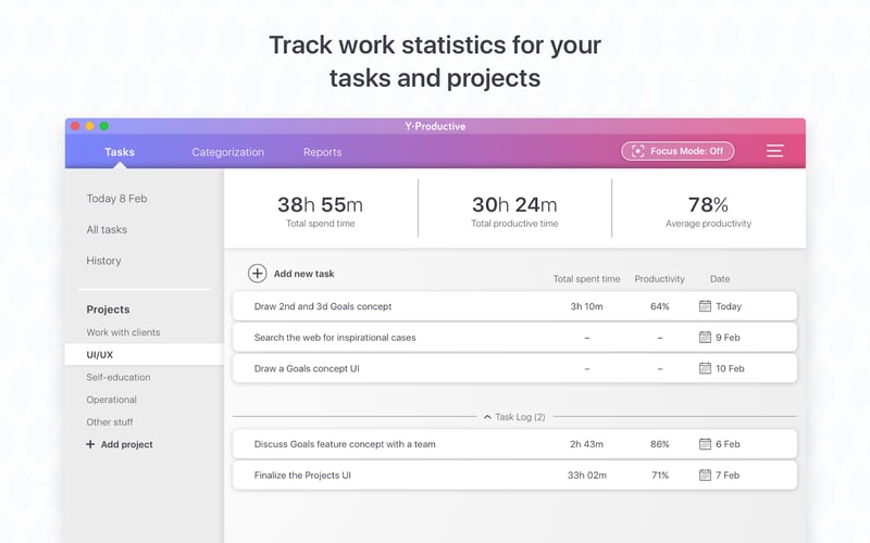 Y-Productive screenshot 2
