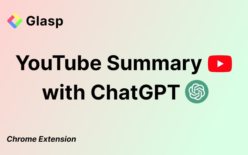 YouTube Summarizer with ChatGPT screenshot 1