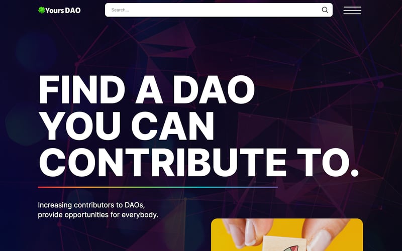 YoursDAO screenshot 1
