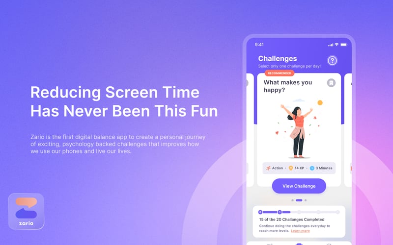 Zario Screen Time AI screenshot 2