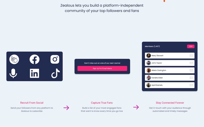 Zealous screenshot 2