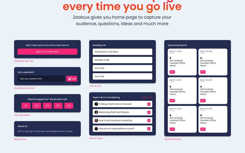 Zealous screenshot 3