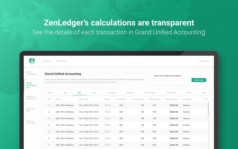 ZenLedger screenshot 3