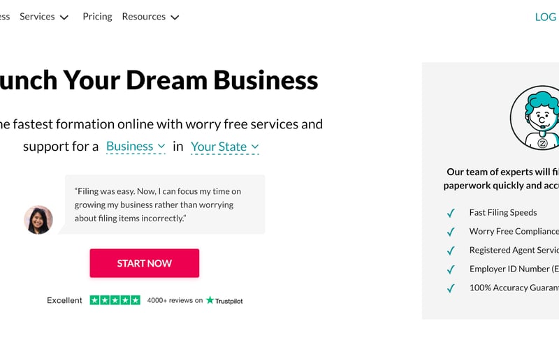 Zenbusiness screenshot 1