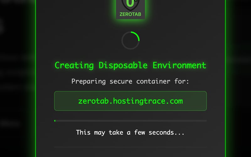 ZeroTab screenshot 2