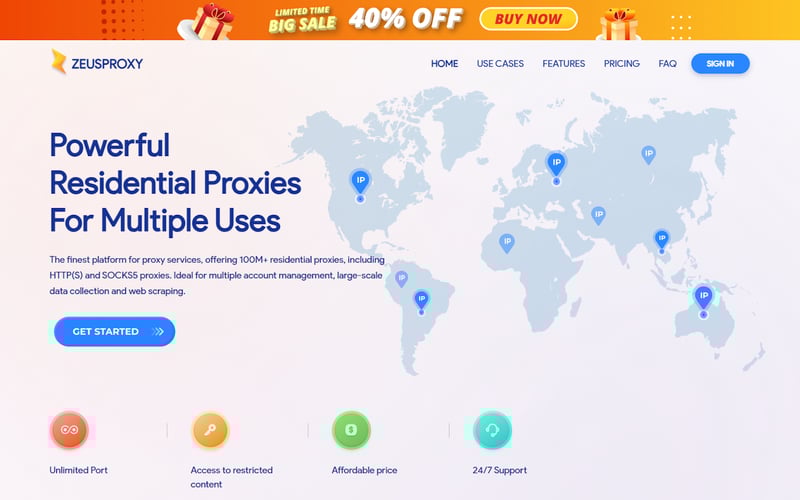 Zeus Proxy screenshot 3