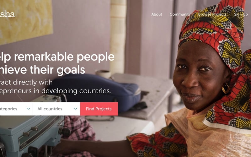 Zidisha screenshot 1