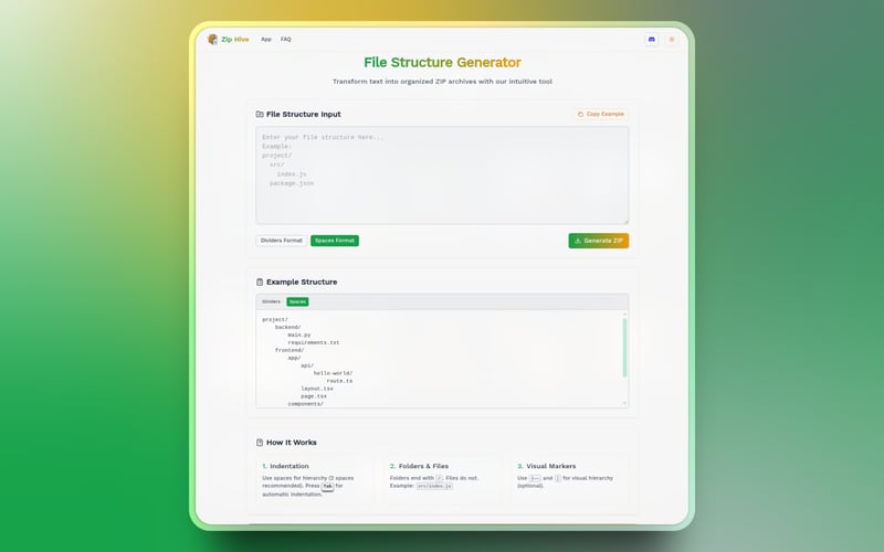 Zip Hive screenshot 3
