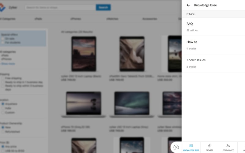 Zoho Desk screenshot 1