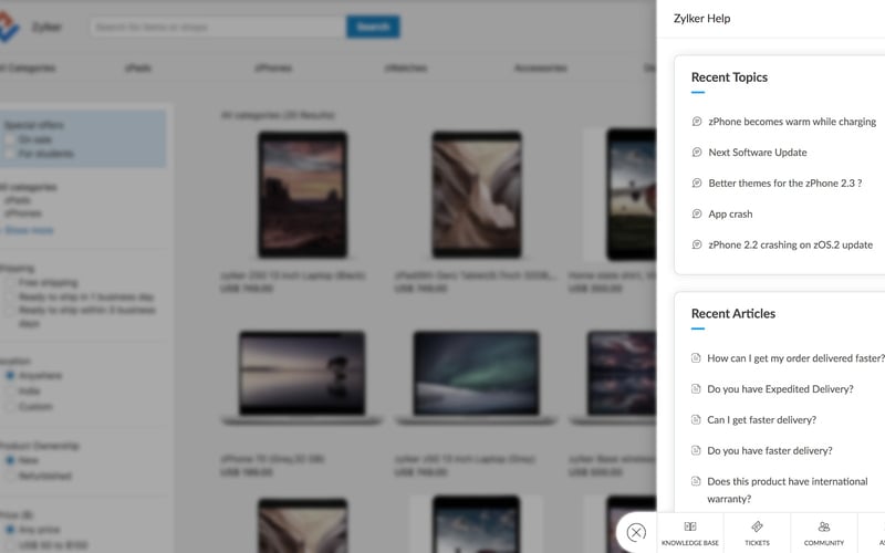 Zoho Desk screenshot 3
