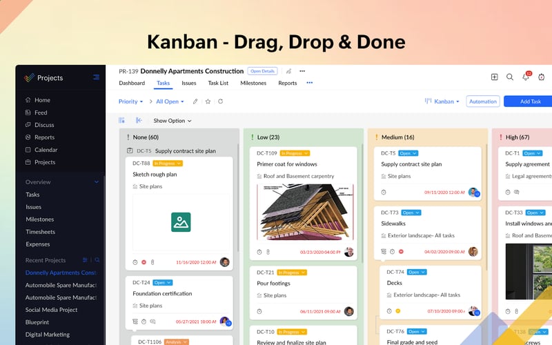 Zoho Projects screenshot 2