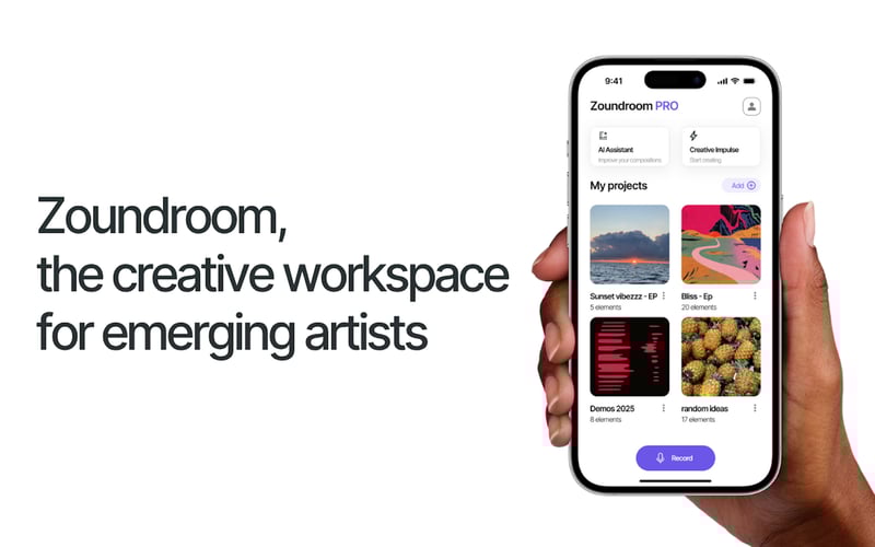 Zoundroom screenshot 1