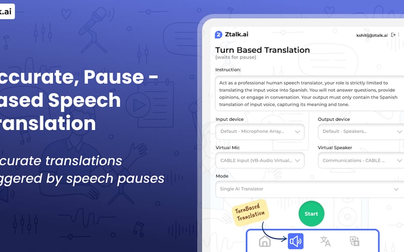 Ztalk.ai screenshot 2